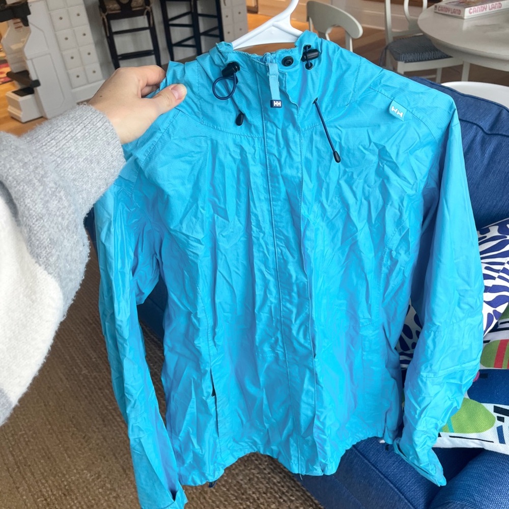 Helly Hansen Turquoise Windbreaker